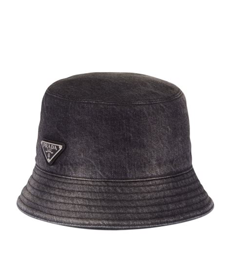 prada hat mens|prada denim bucket hat.